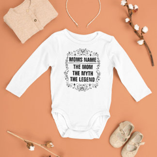 Body Para Bebê Dia de as mães Personalizado