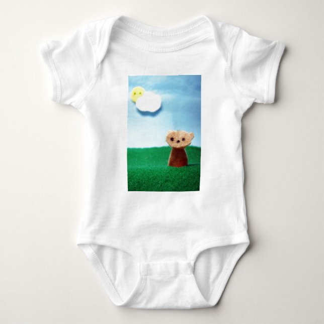 Body Para Bebê Dia de Groundhog (Frente)