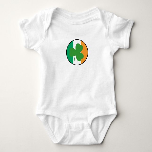 Body Para Bebê Dia de São Patrício (Frente)