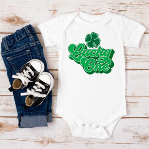 Body para Bebê Dia de São Patrício Lucky One