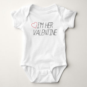 Body Para Bebê Dia dos namorados Onsie
