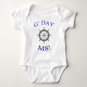 Body Para Bebê "Dia G M8!"