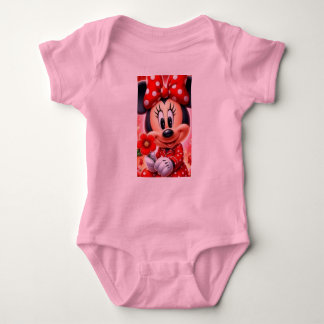 Body Para Bebê Dia Mágico da Minnie