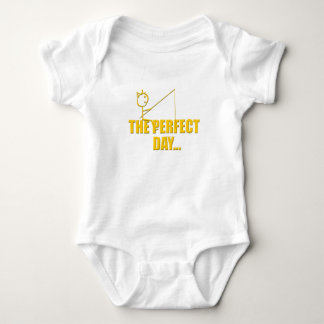 Body Para Bebê Dia Perfeito de Pesca
