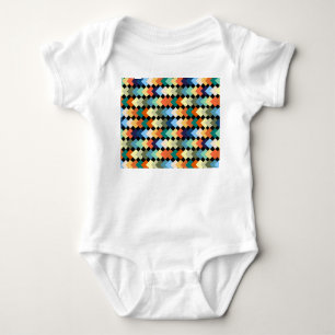 Body Para Bebê Diamantes de cor clara