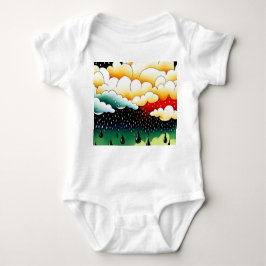 Body Para Bebê Dias de Chuva