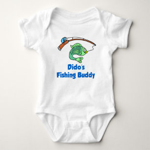 Body Para Bebê Dido's Fish Buddy