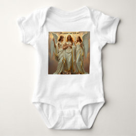 Body Para Bebê „Die drei heiligen Schutzengel“