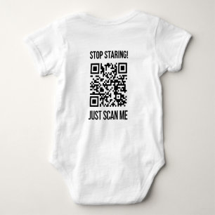 Body Para Bebê Digitalize-me com o código QR: escolha gentileza t