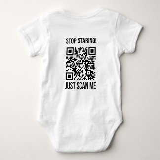 Body Para Bebê Digitalize-me o código QR: Crie o seu futuro