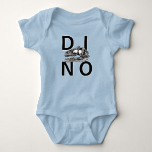 Body Para Bebê DINO - Bebê Jersey Bodycase