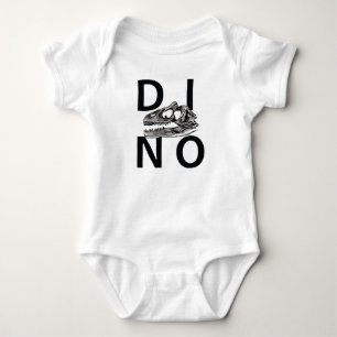 Body Para Bebê DINO - Bebê Jersey Bodycase