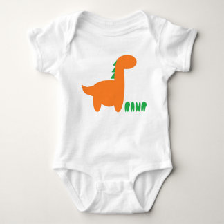 Body Para Bebê Dino Rawr