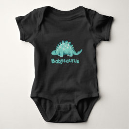 Body Para Bebê Dinosauro Stegosaurus
