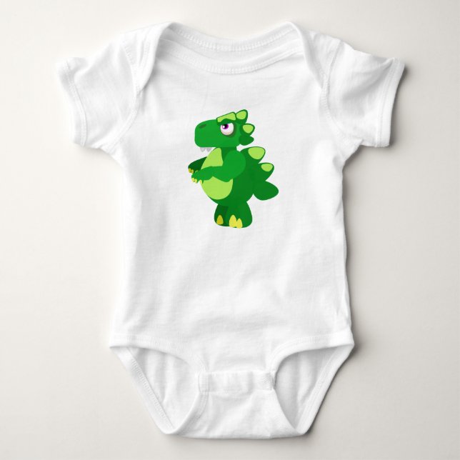 Body Para Bebê Dinossauro (Frente)
