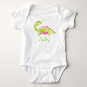 Body Para Bebê Dinossauro