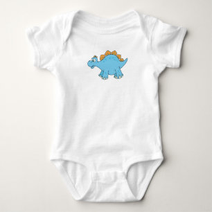 Body Para Bebê Dinossauro customizável bonito