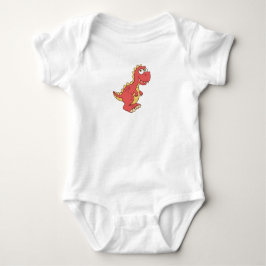 Body Para Bebê Dinossauro Personalizável