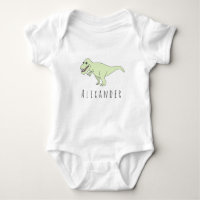 Dinossauro T-Rex do Baby Boy Doodle com Nome