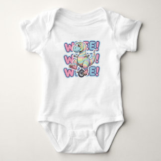 Body Para Bebê Dinossauro, Vruuum!