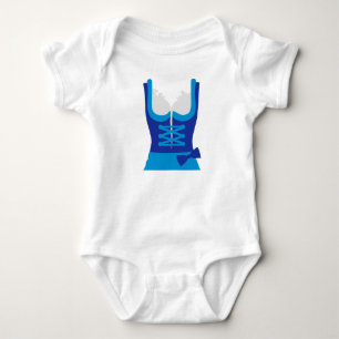 Body Para Bebê Dirndl Oktoberfest Dress