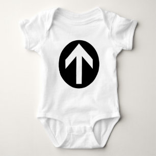 Body Para Bebê Disco de Seta