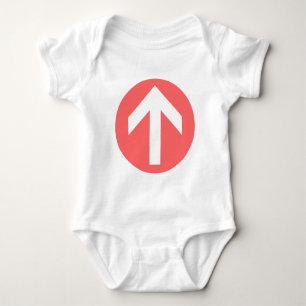 Body Para Bebê Disco de Seta