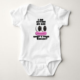 Body Para Bebê Dito engraçado fofo