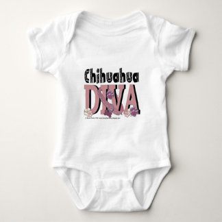 Body Para Bebê DIVA da chihuahua