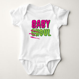 Body Para Bebê Diversão Engraçada Ghouly "Bebê Ghoul"
