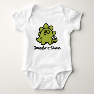 Body Para Bebê Diversão Snuggle-o-Saurus Dino