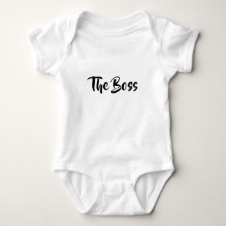BODY PARA BEBÊ DIVERTIDO, O CHEFE