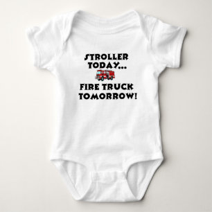 Body Para Bebê Do carrinho de criança Firetruck hoje… amanhã!