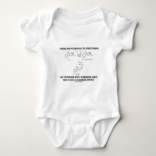 Body Para Bebê Do triptofano à serotonina (humor da química)