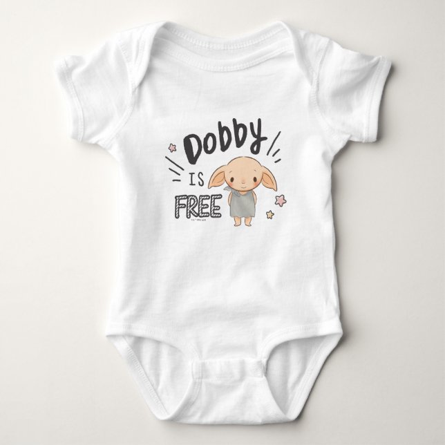 Body Para Bebê Dobby Is Free (Frente)