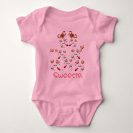 Body Para Bebê Doce Bebê Fofo Personalizável Fashionista