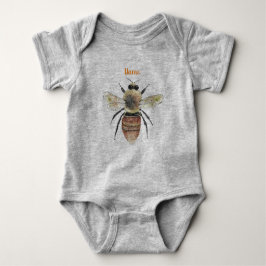 Body Para Bebê Doce Bee Baby Jersey