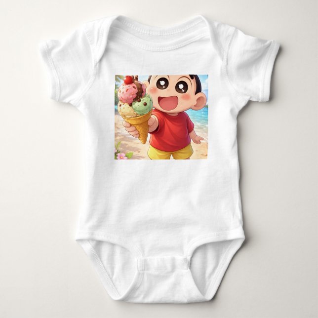 Body Para Bebê Doce Pequena Surpresa (Frente)