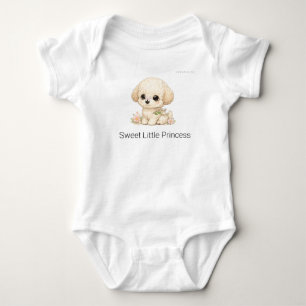 Body Para Bebê Doce Princesinha Chibi Brinquedo Poodle Cachorrinh