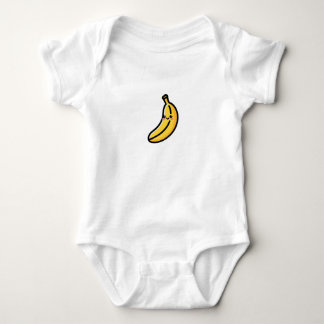 Body Para Bebê Doce Sticker de Banana Kawaii – Fruta Adorável