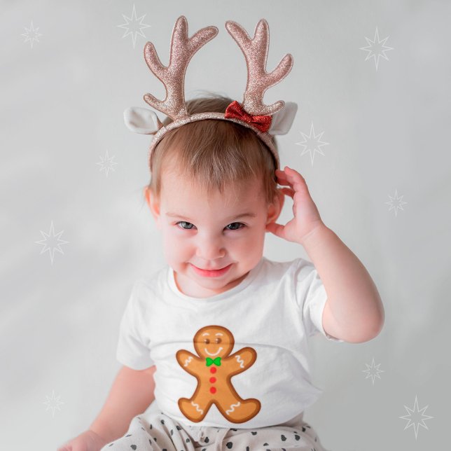 Body Para Bebê doce XmaS gingerbird (Criador carregado)