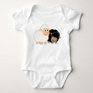 Body Para Bebê Dois Bons Cartoons Ovino Caçador