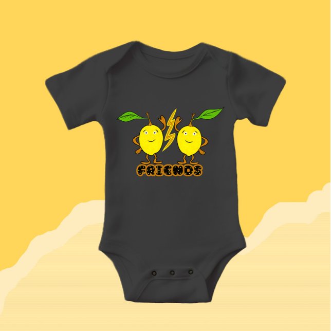 Body Para Bebê Dois limões (Criador carregado)