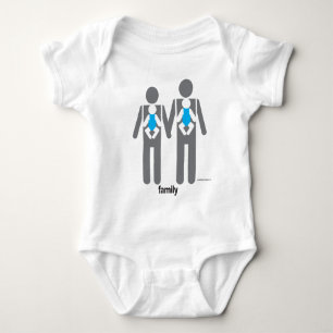 Body Para Bebê Dois Pais, Dois Filhos