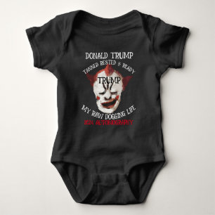 BODY PARA BEBÊ DONALD TRUMP 2024 VIDA SEM REFINAMENTO