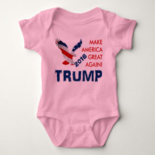 Body Para Bebê Donald Trump para o presidente