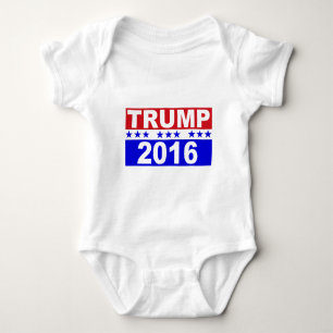 Body Para Bebê Donald Trump para o presidente 2016