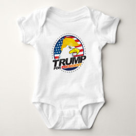 Body Para Bebê Donald Trump Para O Presidente Eagle Hair BabyBody