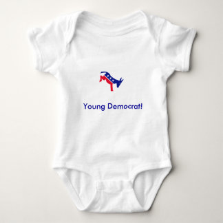 Body Para Bebê donkey22, Democrata nova!