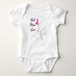 Body Para Bebê Dons do Dia das Mães, roupa das crianças e coração